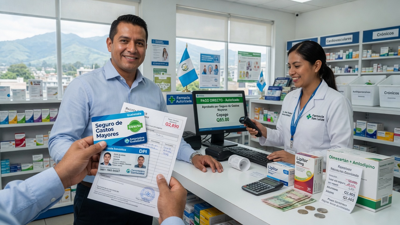 Cómo usar tu seguro médico de gastos mayores en farmacias de Guatemala