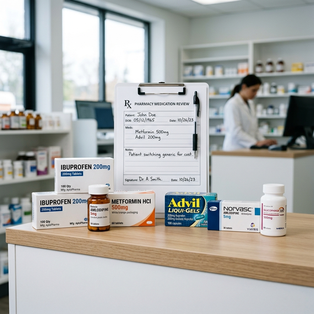 Medicamentos Genéricos vs. de Marca en Guatemala: Guía de Equivalencias, Marcas Frecuentes y Ahorro