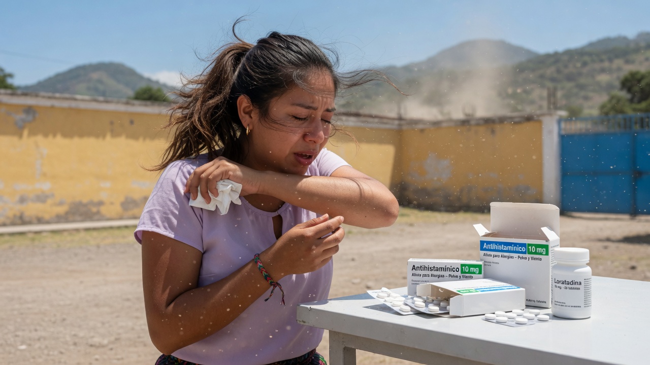 Los mejores antialérgicos de venta libre en Guatemala para combatir el polvo y los vientos