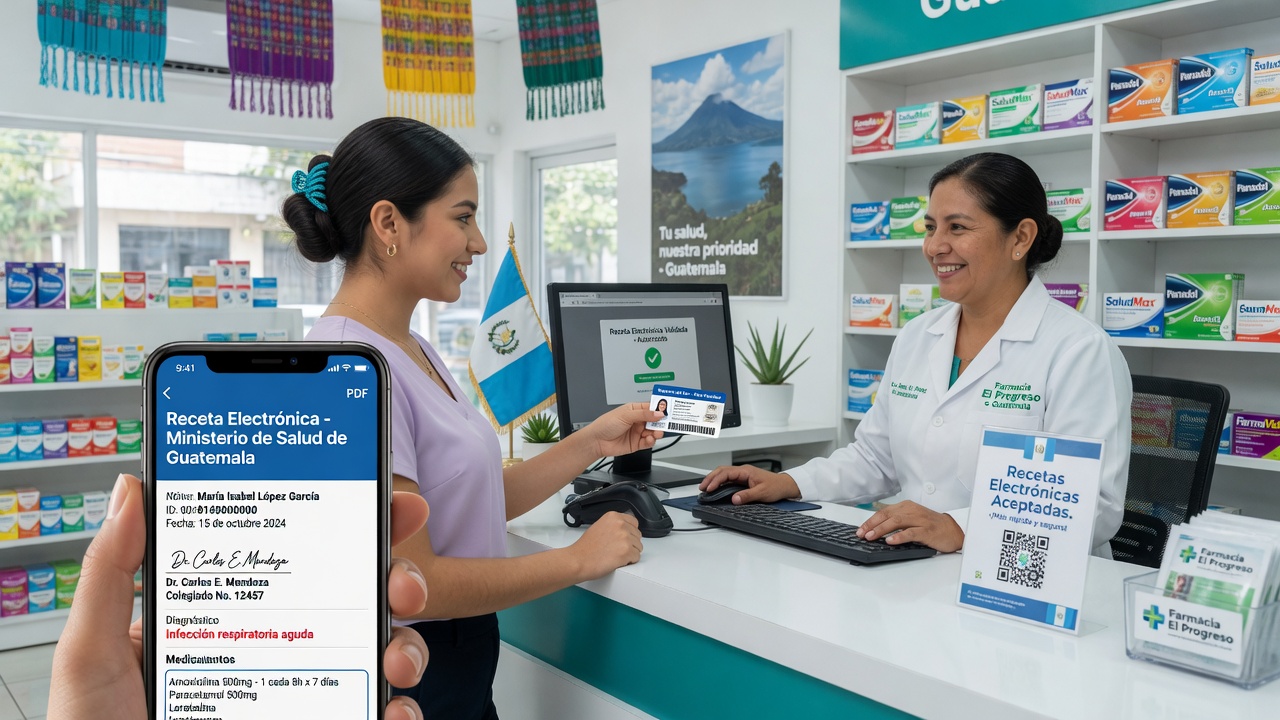 Recetas electrónicas y seguros: La digitalización en Guatemala